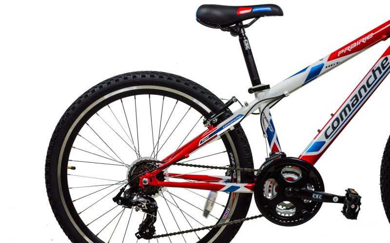 Велосипед Comanche Prairie 13", червоний-синій