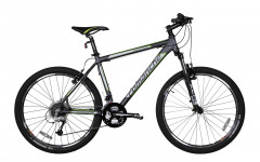 Велосипед Comanche Backfire 22", чорний-зелений
