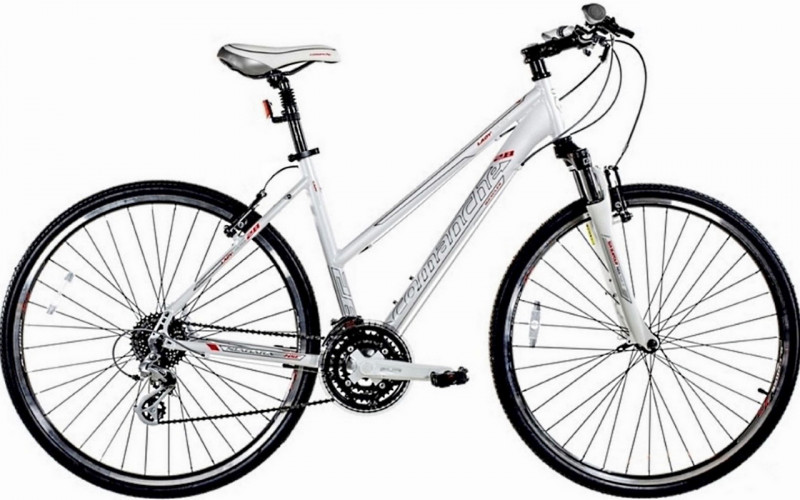 Велосипед Comanche Niagara Cross L 17", білий-сірий