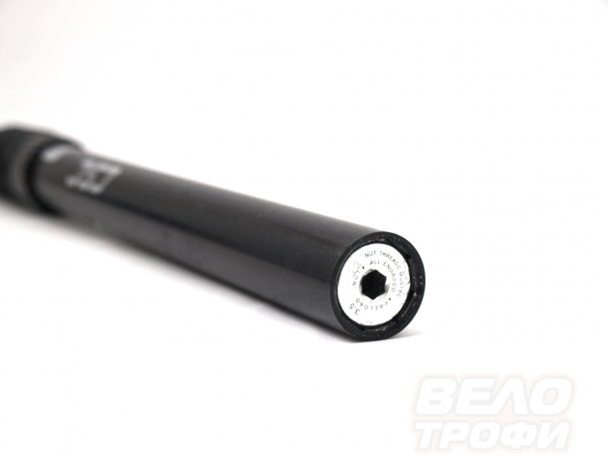 Підсідельний штир з амортизатором CSC Pipe AL 25.4MM, чорний