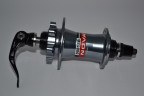 Втулка передня Novatec D881SB-9 36H, сірий-синій