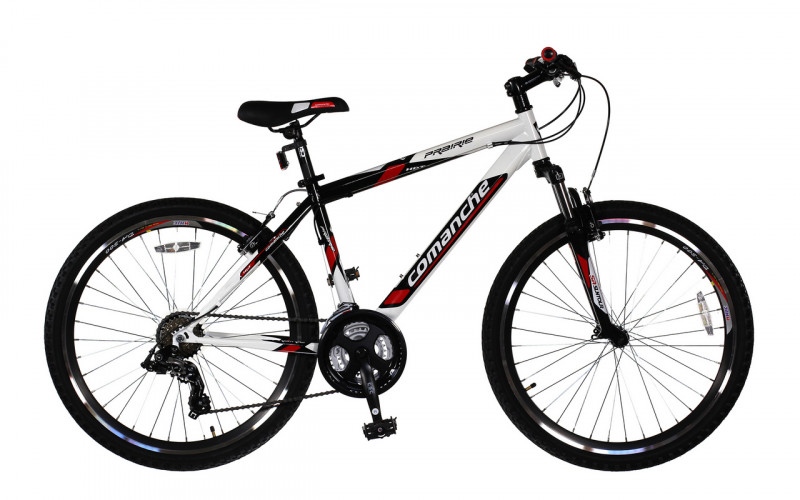 Велосипед Comanche Prairie 17", білий-червоний