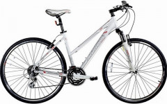 Велосипед Comanche Niagara Cross L 19", білий-сірий