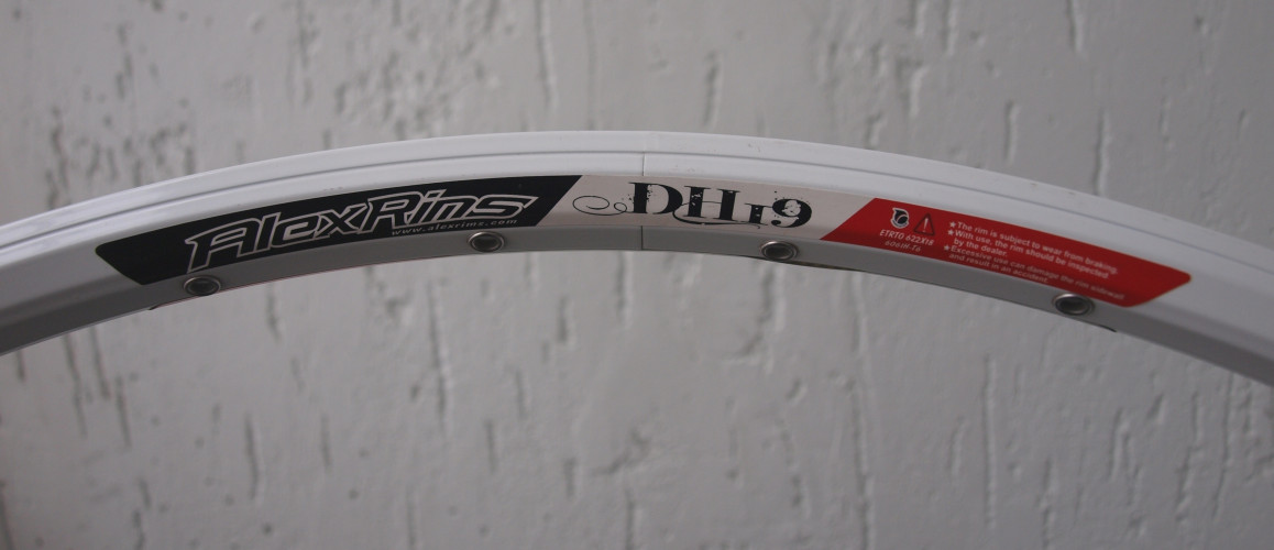 Обід Alex Rims DH19 CSW SSE AV 36H 700C, білий