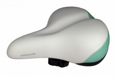 Сідло CSC Caravela, білий-бірюзовий