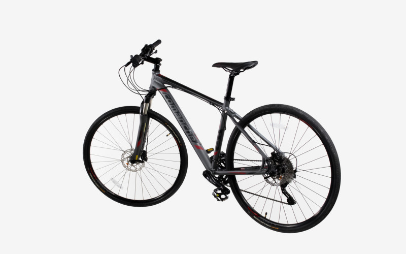 Велосипед Comanche Maxima Cross 20", чорний-сірий