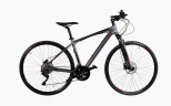 Велосипед Comanche Maxima Cross 22", чорний-сірий