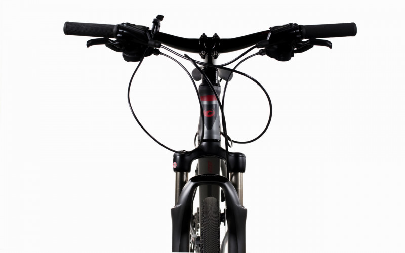 Велосипед Comanche Maxima Cross 22", чорний-сірий