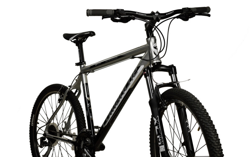 Велосипед Comanche Orinoco M 20.5", серебристый-черный