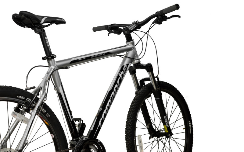 Велосипед Comanche Orinoco M 20.5", серебристый-черный