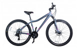 Велосипед Comanche Orinoco 27 L Disc 17.5", сірий-рожевий