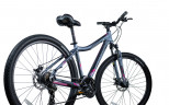 Велосипед Comanche Orinoco 27 L Disc 17.5", сірий-рожевий