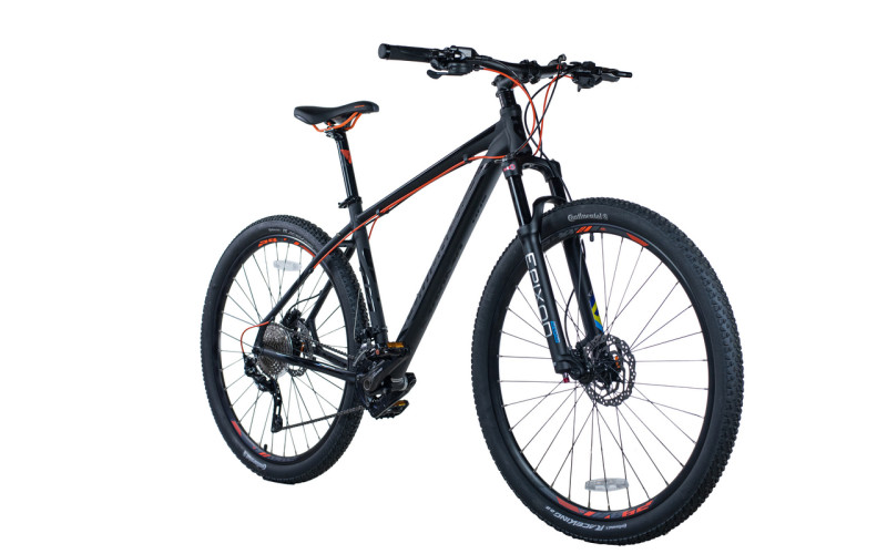 Велосипед Comanche Maxima 29 23", сірий-помаранчевий