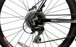 Велосипед Comanche Hurricane Disc 22", чорний-сріблястий