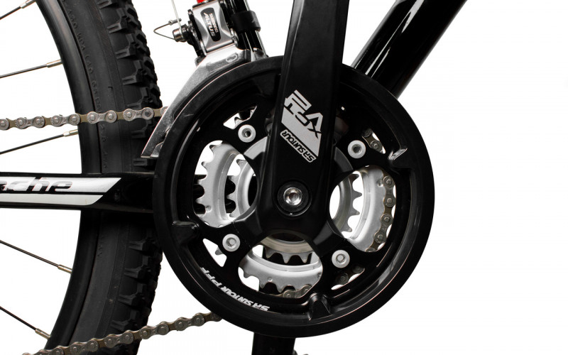 Велосипед Comanche Hurricane Disc 22", чорний-сріблястий