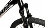 Велосипед Comanche Hurricane Disc 22", чорний-сріблястий