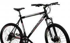 Велосипед Comanche Hurricane Disc 22", чорний-сріблястий