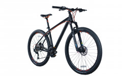 Велосипед Comanche Maxima 29 21", сірий-помаранчевий