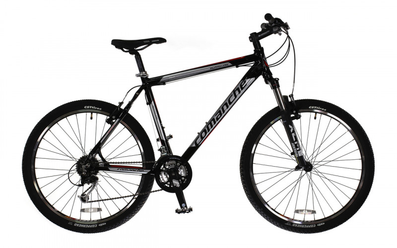 Велосипед Comanche Hurricane 20.5", черный-серебристый
