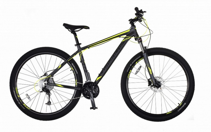 Велосипед Comanche Backfire 29 21", сірий-жовтий