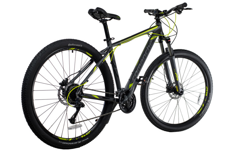 Велосипед Comanche Backfire 29 21", сірий-жовтий