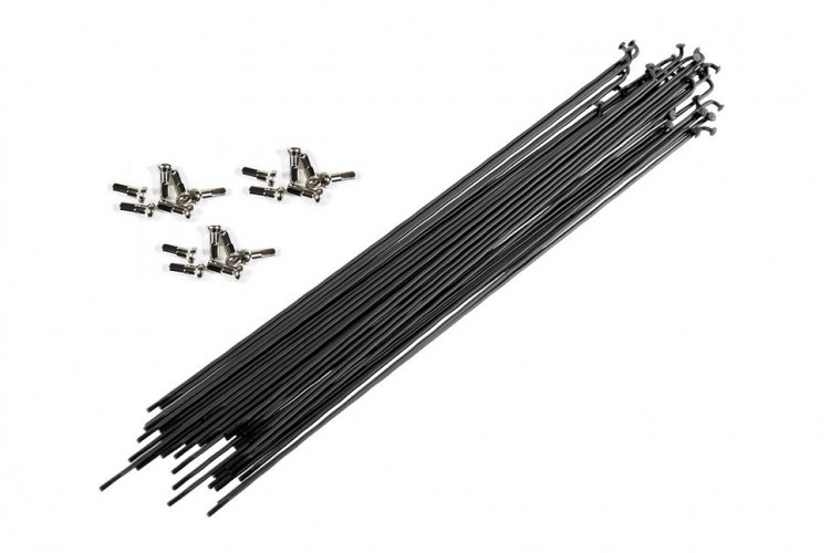 Спиця CSC SN 14G 259MM з ніпелем, чорний