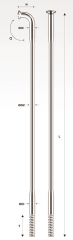Набір спиць Pillar Duo 296MM 38PC, чорний
