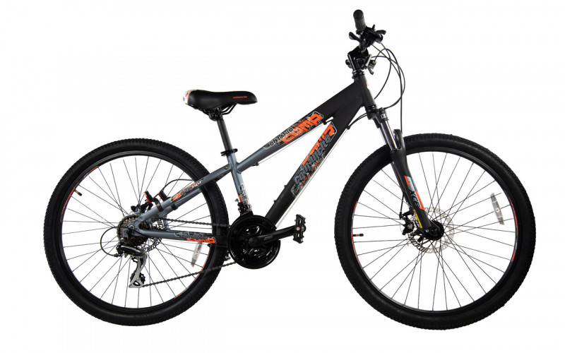 Велосипед Comanche Ontario Comp Disc 1.2 13", чорний-сріблястий