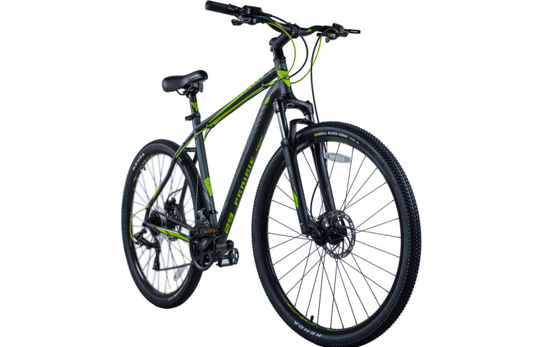 Велосипед Comanche Prairie 29 Comp 21", сірий-зелений