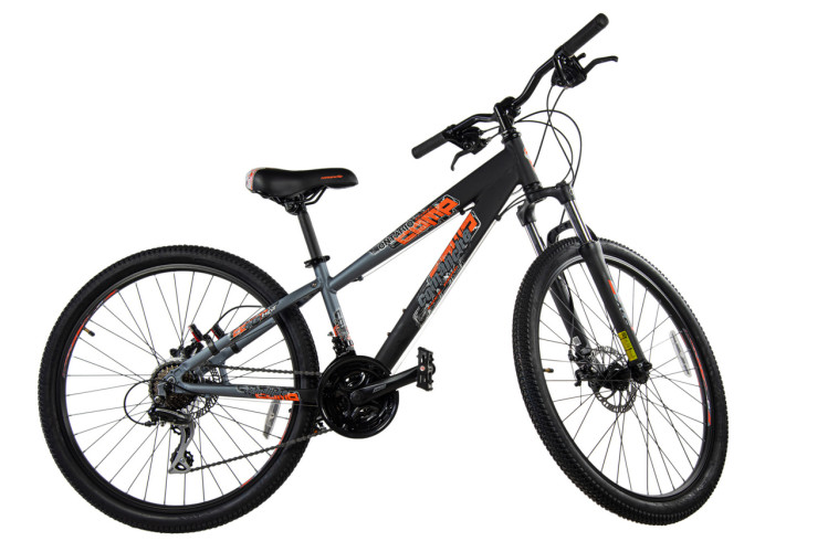 Велосипед Comanche Ontario Comp Disc 1.2 15", чорний-сріблястий