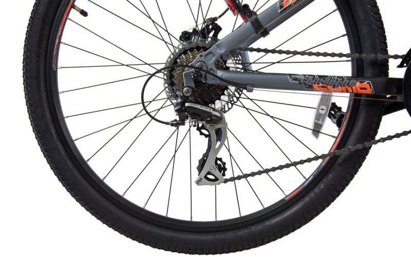 Велосипед Comanche Ontario Comp Disc 1.2 15", чорний-сріблястий