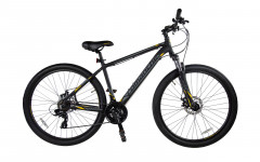 Велосипед Comanche Prairie 27 Disc 1.2 19", сірий-жовтий