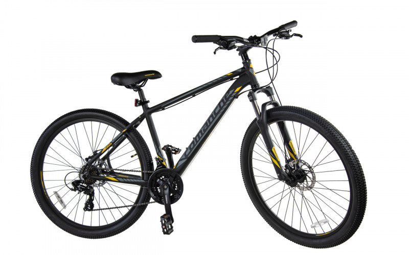 Велосипед Comanche Prairie 27 Disc 1.2 19", сірий-жовтий