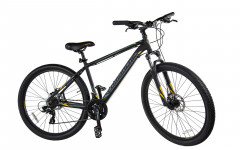 Велосипед Comanche Prairie 27 Disc 1.2 19", сірий-жовтий