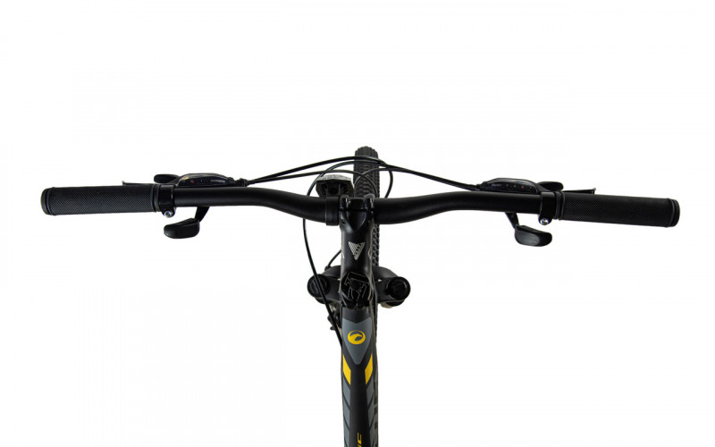 Велосипед Comanche Prairie 27 Disc 1.2 19", сірий-жовтий