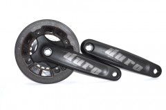 Шатун SR Suntour CW10 Duro D H BAZG 175MM 32/22T, чорний