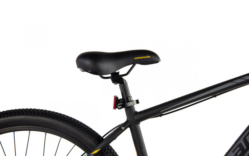 Велосипед Comanche Prairie 27 Disc 1.2 21", сірий-жовтий