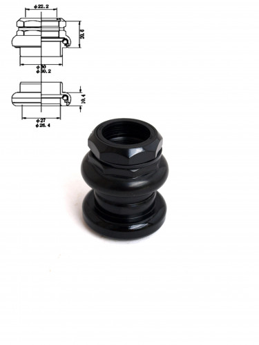 Рульова колонка Tange Seiki ID-SE32 U, чорний