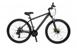 Велосипед Comanche Prairie 27 Disc 1.2 16", сірий-жовтий