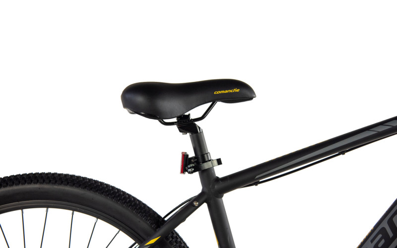 Велосипед Comanche Prairie 27 Disc 1.2 16", сірий-жовтий