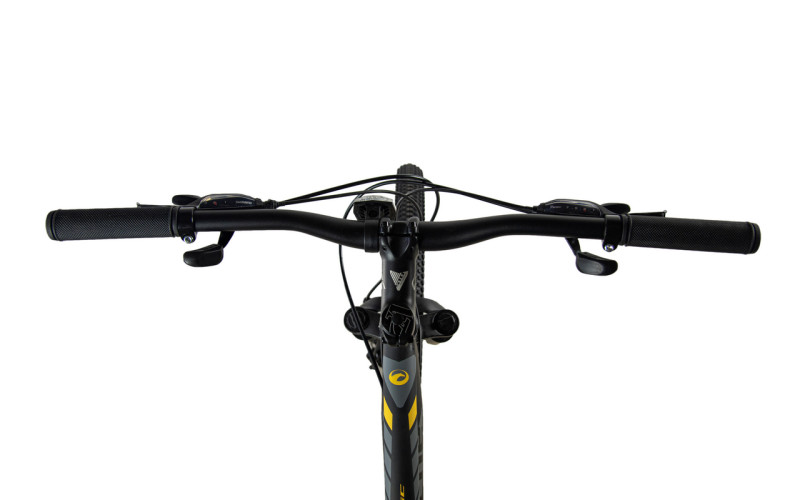 Велосипед Comanche Prairie 27 Disc 1.2 16", сірий-жовтий