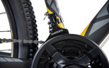 Велосипед Comanche Prairie 27 Disc 1.2 17.5", сірий-жовтий
