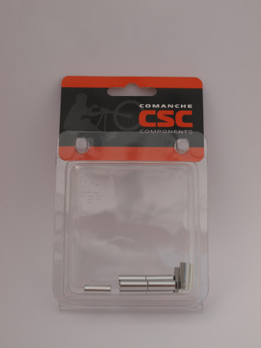Накінечник сорочки перемикання CSC End Cup SH-4AC 4MM, сріблястий