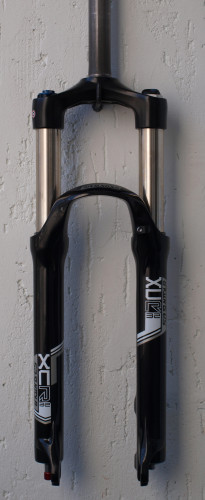 Вилка SR Suntour SF14 XCR AIR DS LO R 100 27.5", чорний