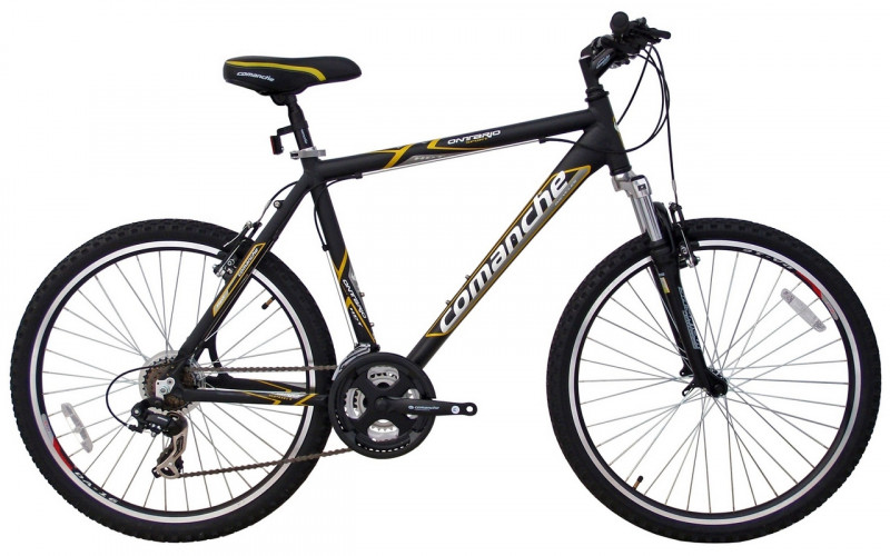 Велосипед Comanche Ontario Sport M 17", чорний-жовтий