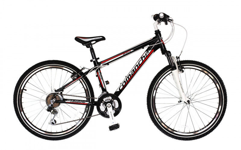 Велосипед Comanche Areco 14", чорний-червоний