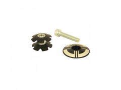 Якір рульової Tange Seiki Alloy Cap Set, чорний