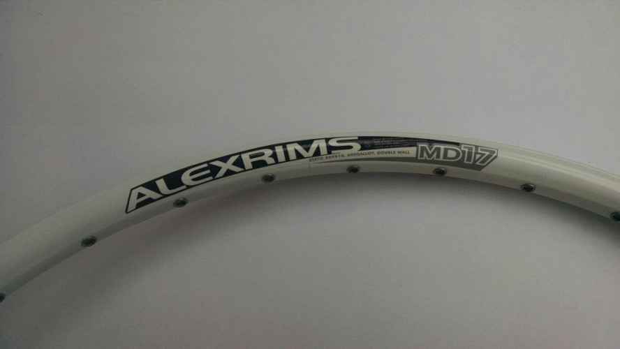 Обід Alex Rims MD17 AV 36H 26", білий