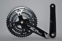Шатун SR Suntour CW14 XCR6 T414 BD 175MM 44/32/22T, чорний