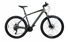 Велосипед Comanche Maxima 27 19", сірий-жовтий
